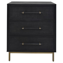 Load image into Gallery viewer, Front View of Sophia 3 Drawer Chest