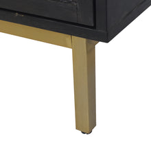Load image into Gallery viewer, Beautiful Gold Legs and Base on Sophia 3 Drawer Chest