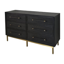 Load image into Gallery viewer, Sophia 6 Drawer Dresser Designed in NYC