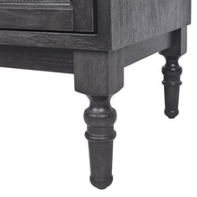 Load image into Gallery viewer, Pagoda 2 Drawer Nightstand - Antique Black