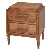 Load image into Gallery viewer, Pagoda 2 Drawer Nightstand - Light Blonde