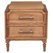 Load image into Gallery viewer, Pagoda 2 Drawer Nightstand - Light Blonde