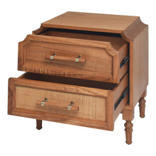 Load image into Gallery viewer, Pagoda 2 Drawer Nightstand - Light Blonde