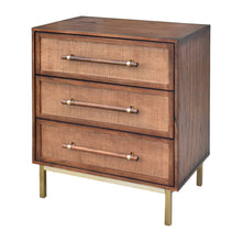 Load image into Gallery viewer, Sophia 3 Drawer Chest - Brown Pecan